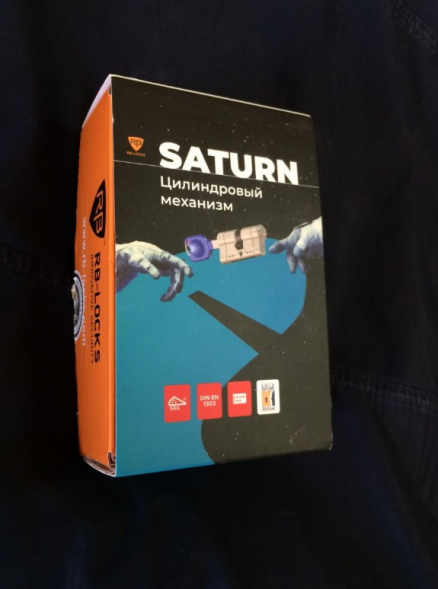 NE000408241 Цилиндр Rav Bariach серии Saturn ключ-шток 71мм (40х31)