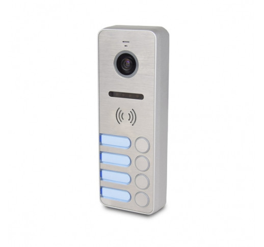 Tantos iPanel 2 HD (Metal) 4 аб. Вызывная панель видеодомофона для четырех абонентов