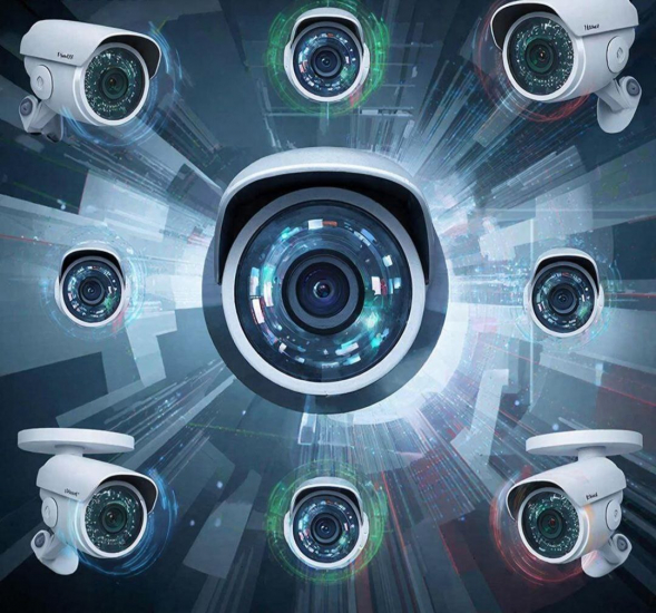 Комплект видеонаблюдения на 8 FullHD камер HiWatch (HDD 2 Тб + блок бесперебойного питания )