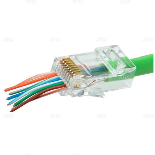 ATIX AT-A-RJ45T/Сat5e Коннектор проходной неэкранированный