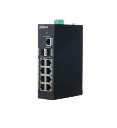 Dahua DH-PFS3211-8GT-120 Защищенный 11-портовый гигабитный коммутатор с 8-РОЕ портами, неуправляемый