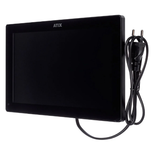 ATIX AT-I-M1011F/IW Black Цветной WIFI домофон 