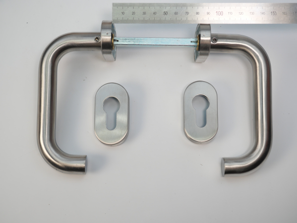 Ручка дверная  DOORLOCK 038UR/F PZ U-form, матовая, из нержавеющей стали
