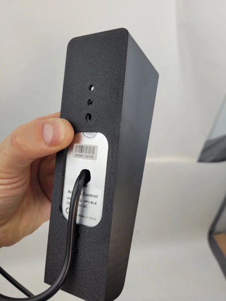 Козырек (черный) для кодовой панели TTLock со считывателем отпечатков Secukey HF4 -BLE