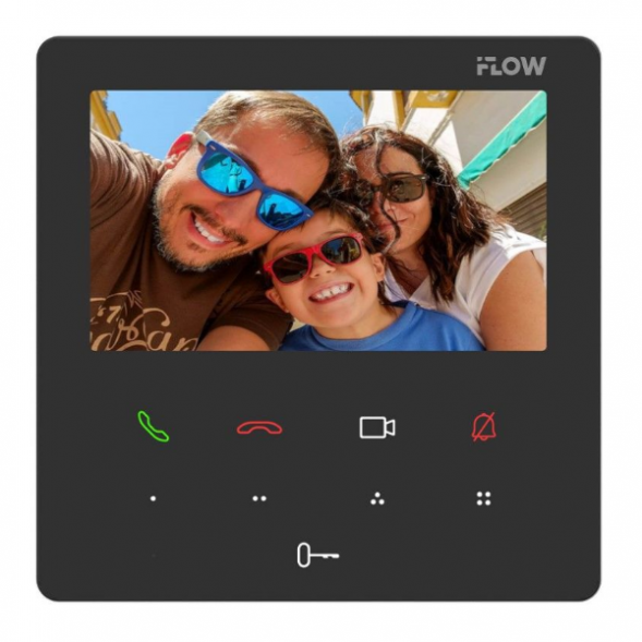 iFLOW F-VI-3321IPWE1 4.3“ IP видеодомофон с Wi-Fi Сенсорный 