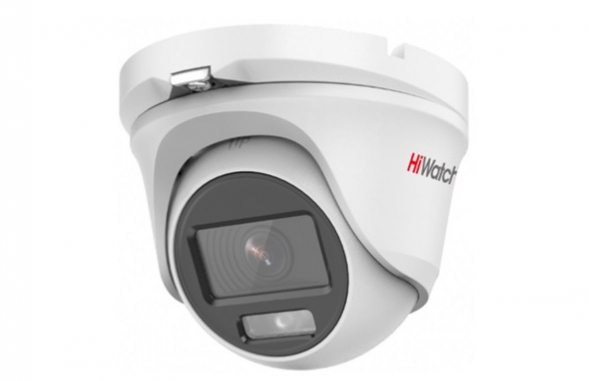 HiWatch DS-T203L(C)(2.8 mm) 327801196 2Мп уличная купольная HD-TVI камера с LED-подсветкой до 20м