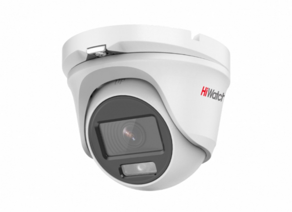 HiWatch DS-T203L(C)(3.6mm) 327801247 2Мп уличная купольная HD-TVI камера с LED-подсветкой