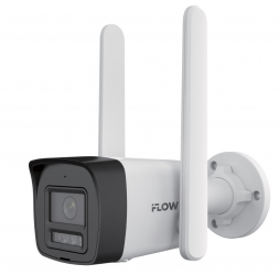 F-IC-1122CM(4G/A)(2.8mm) iFlow 2Мп уличная цилиндрическая IP-камера с гибридной Smart-подсветкой