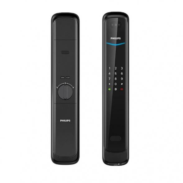 Биометрический электронный замок Philips EasyKey DDL 702-8hws (с Face-ID)