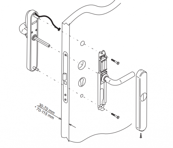 Eurolock EHT net электронный замок IronLogic