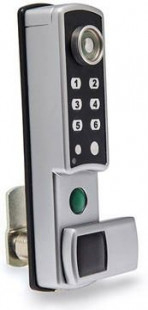 Z-595 iButton — замок электромеханический для мебели, считыватель брелоков iButton