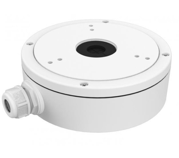 HiWatch DS-1280ZJ-M 302700581 Монтажная коробка, белая, для купольных камер, алюминий, 157×184