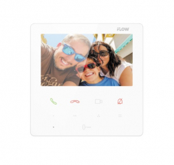 F-VI-3321IPWE1/White iFlow 4.3“ IP видеодомофон с WI-FI