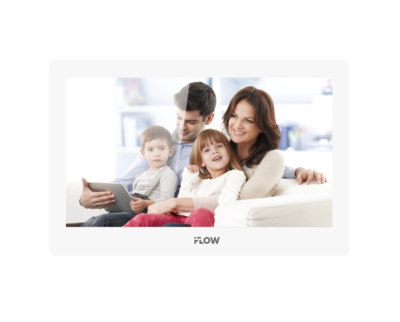 F-VI-3562IPWE1/White iFlow  10“ IP видеодомофон с WI-FI
