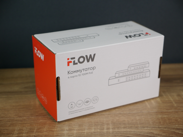 iFLOW F-SW-EU206POE-V/L Неуправляемый коммутатор