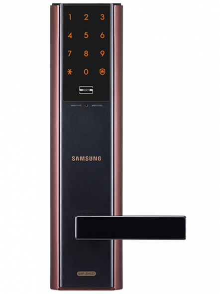 Samsung SHP-DH538MC/VK биометрический электронный замок с ручкой