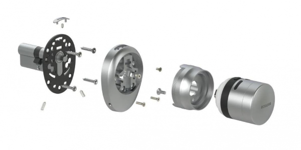 Электронный замок Armadillo ROTATOR EL.RT01.01 SN матовый никель