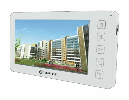 Prime Монитор видеодомофона Tantos цветной с 7" дисплеем (управление сенсорными кнопками, Hands-Free) 