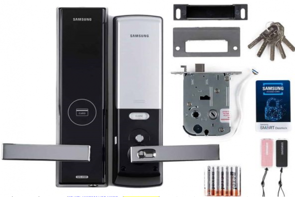 Samsung SHS-H505 FBK/EN (5050) Электронный замок ОДНОРИГЕЛЬНАЯ врезная часть