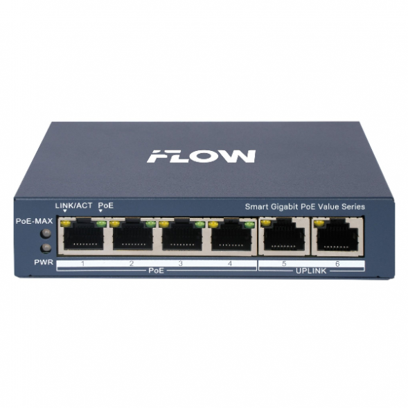 iFLOW F-SW-EM606POE-VM Смарт-управляемый коммутатор