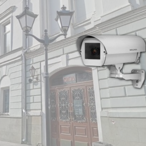 Установка видеокамеры в термокожух